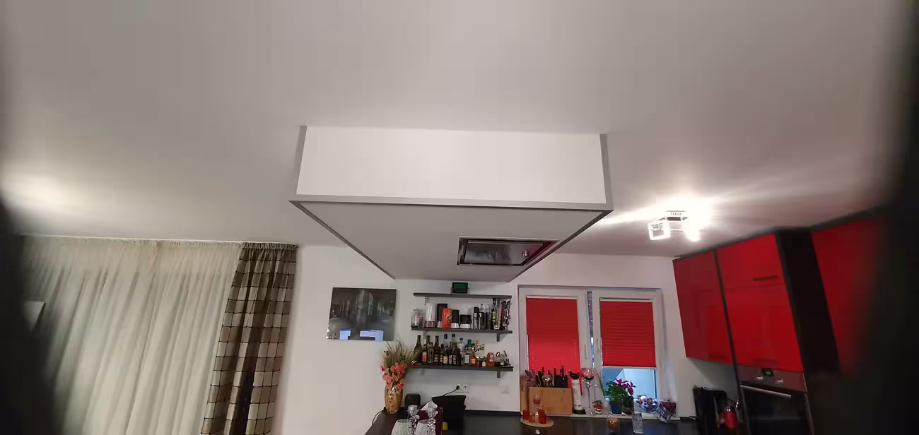 Fertig gestalteter Wohnraum